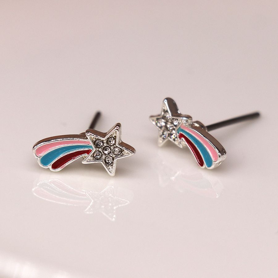 Shooting star earrings