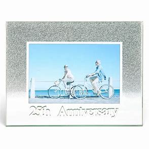 25th anniversary frame