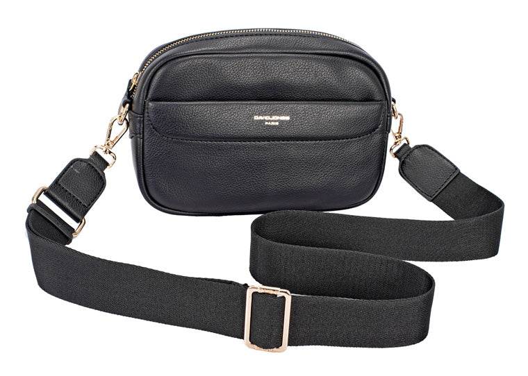 David Jones Cross Body Bag, Black
