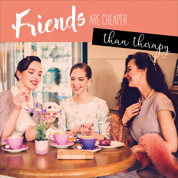 Friends therapy card