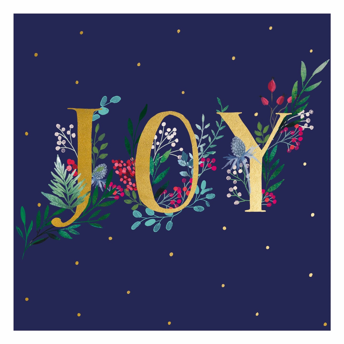 Joyus Christmas cards, pack of 10