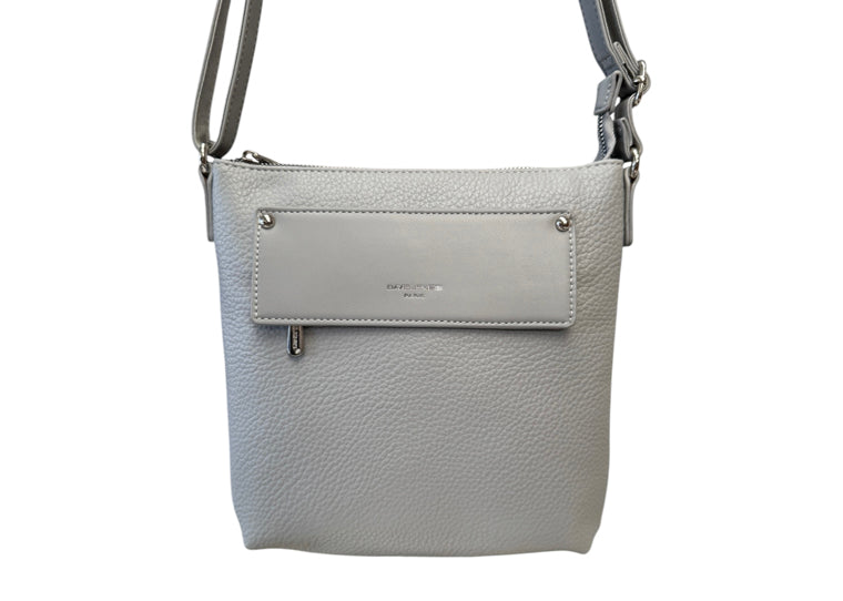 david jones grey cross body bag
