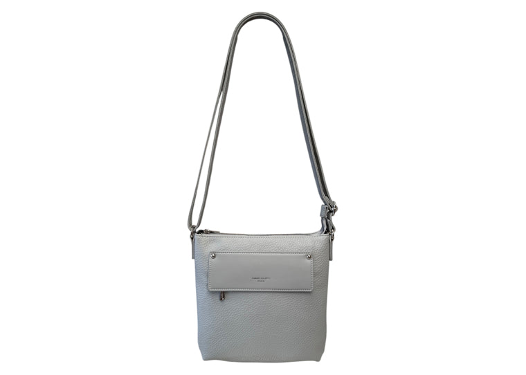 david jones grey cross body bag