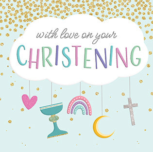 Christening card