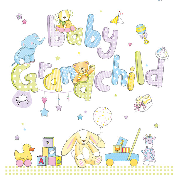 Baby grandchild card