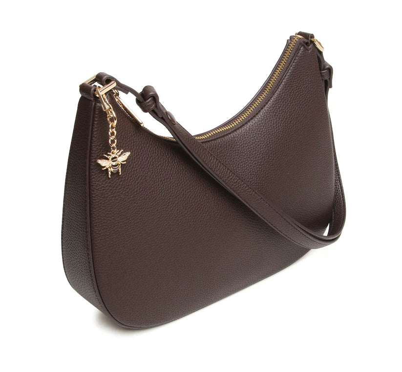 Alice Wheeler Chocolate Ascot bag