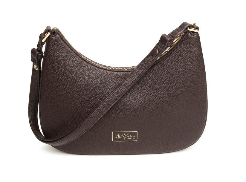 Alice Wheeler Chocolate Ascot bag