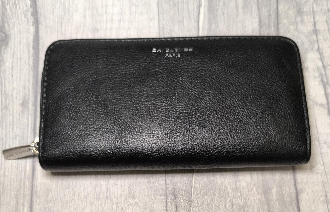 David Jones Large Black Purse