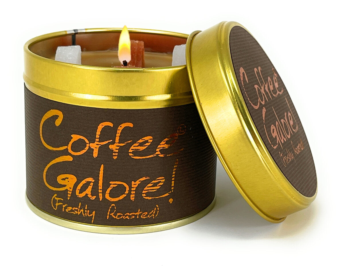 LilyFlame coffee galore candle