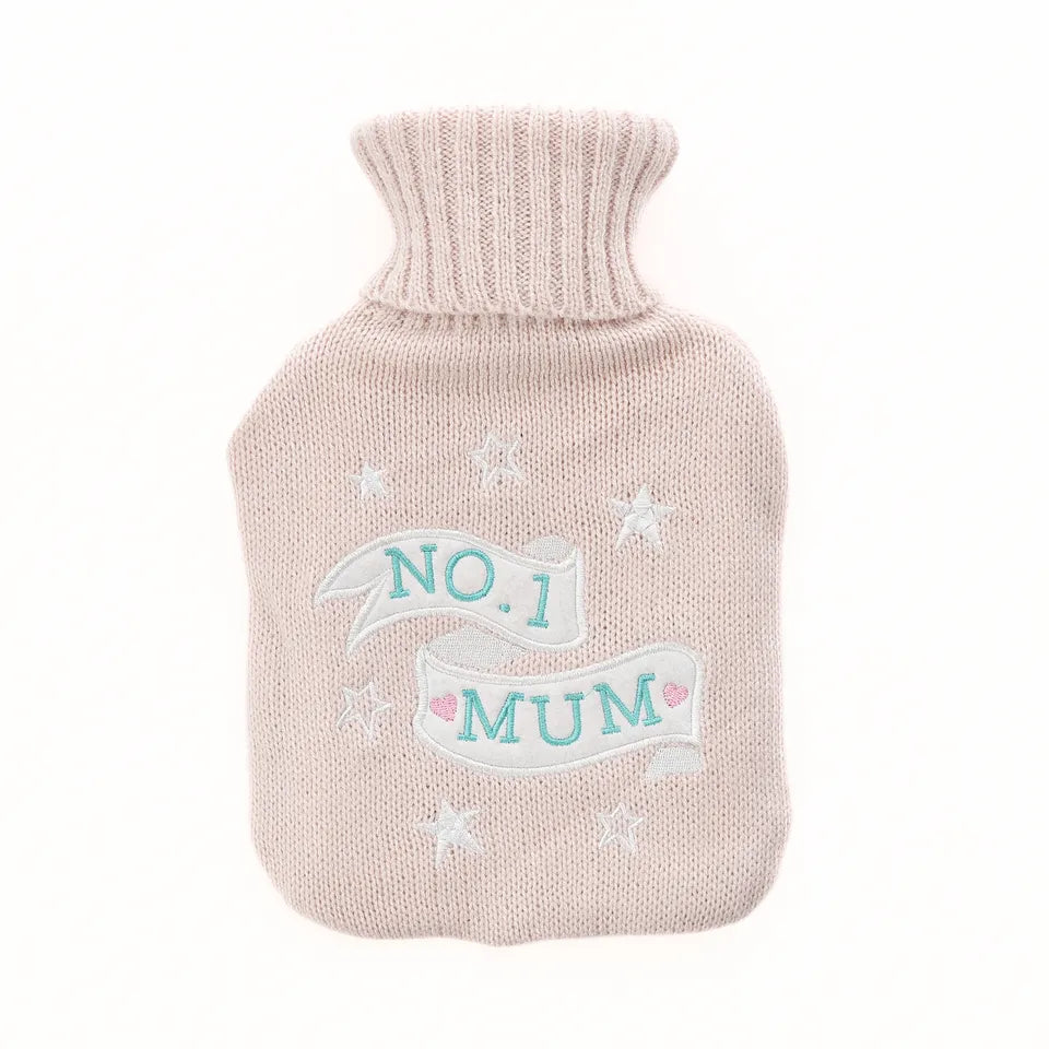 No1 Mum hot water bottle