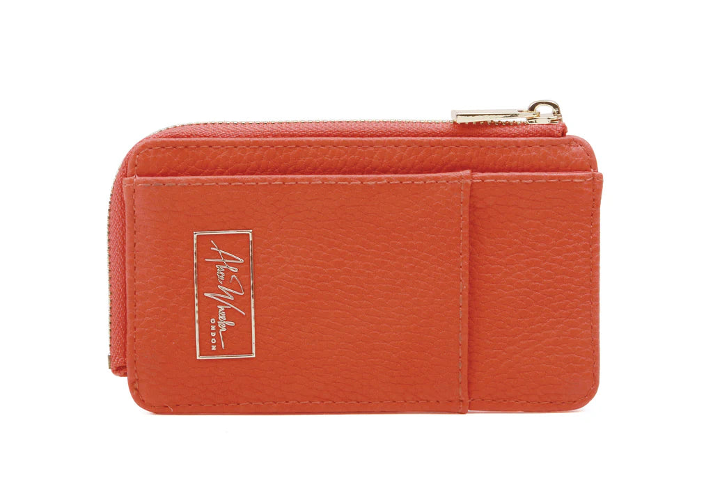 Alice Wheeler Orange bath coin purse