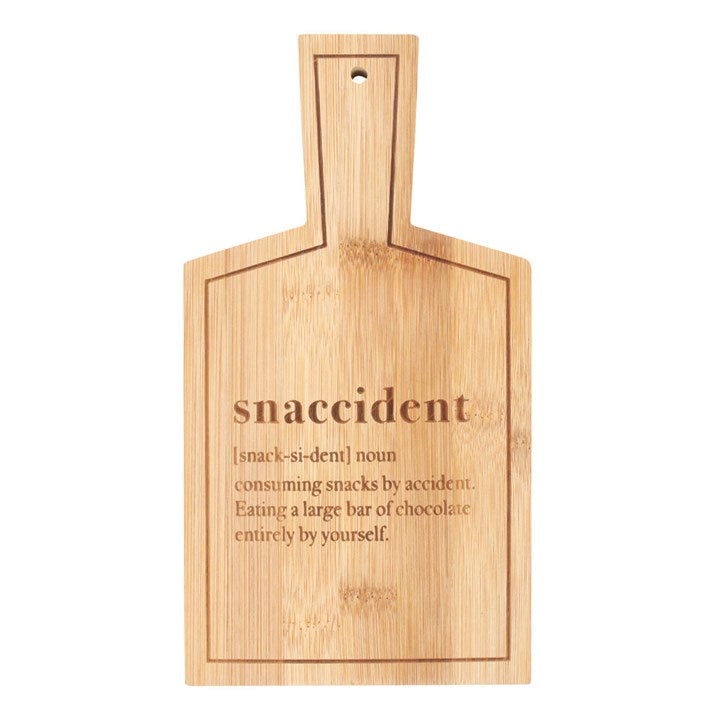 Snaccident serving board