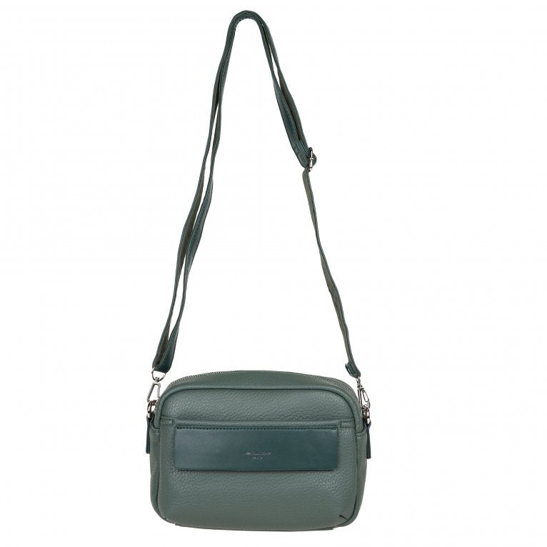 David Jones dark sage bag