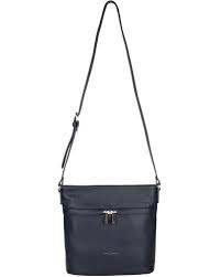 David Jones Navy cross body bag