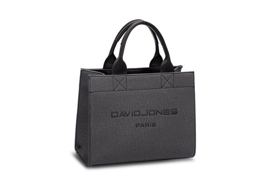 David Jones Black branded tote bag