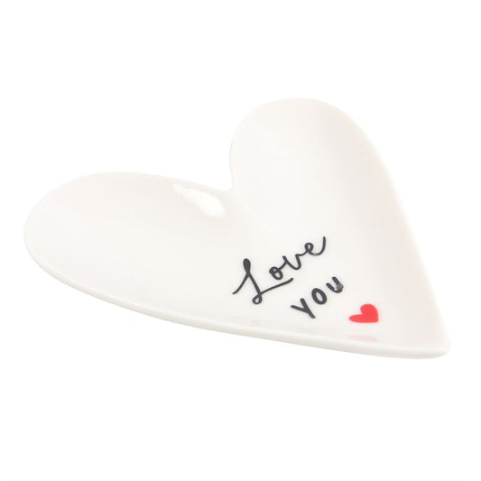 Love you trinket dish