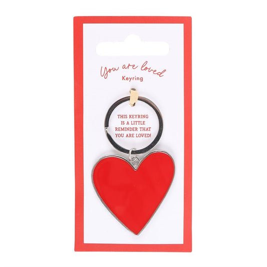 You are loved keyring
