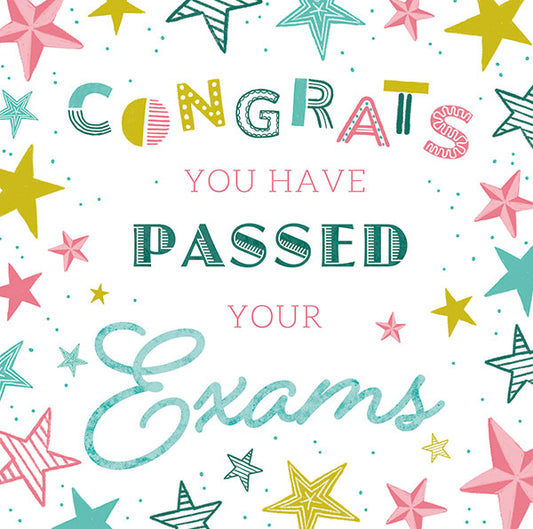 Passed exams card