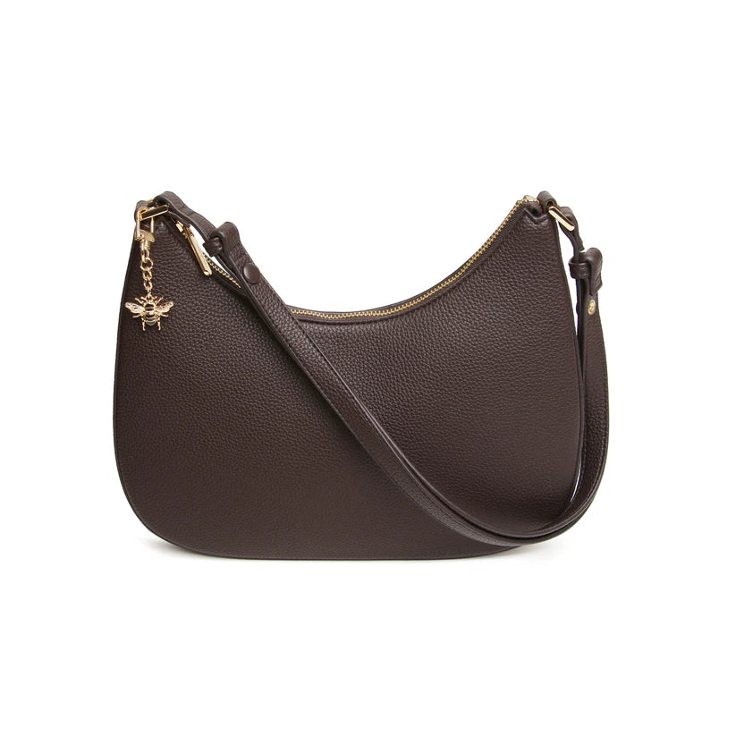 Alice Wheeler Chocolate Ascot bag