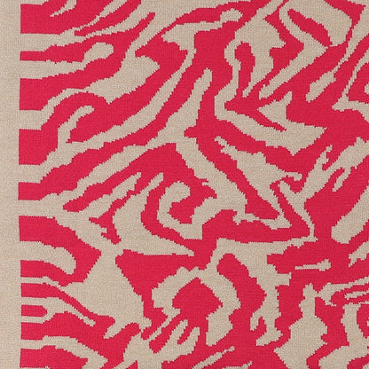 Pink animal print snood